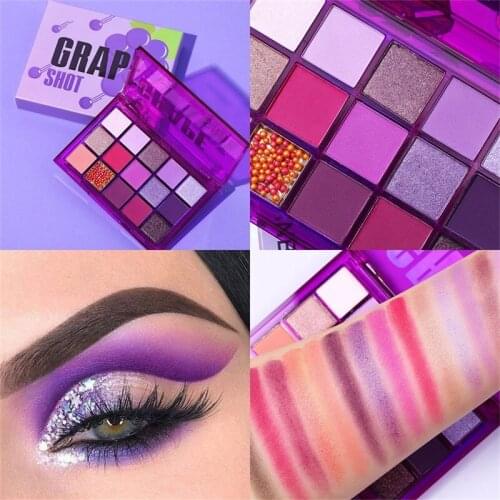 15 Colors Eyeshadow palette Makeup eyeshadow palette pearly matte crisp Cosmetics Shadows docolor gemstone eyeshadow