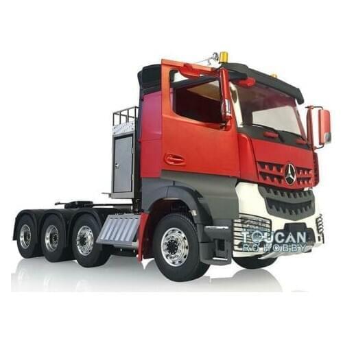 3 Speed 1/14 LESU RC Metal Chassis Rack Hercul Painted Bz Tractor Truck Cabin THZH0839-SMT2