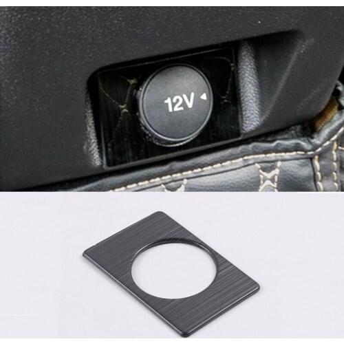 Car rear clgarette lighter panel cover decoration sticker for Ford Focus 2019 2020 accessories carstyling