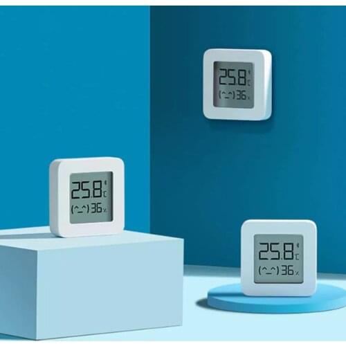 For Xiaomi Mijia Bluetooth Thermometer Hygrometer 2 Wireless Smart Electric Digital Temperature Humidity Monitor Gauge Meter