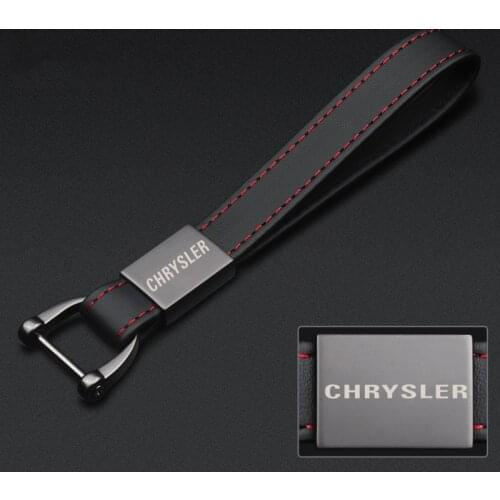 For Chrysler 300C CHRYSLER five-star Car keychain car key pendant keychain key chain rope High-end personality creativity