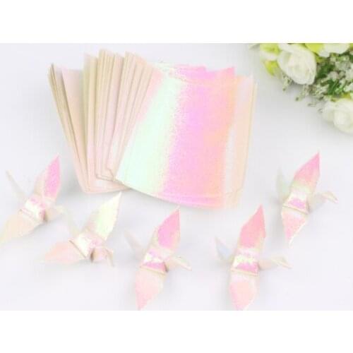 Home decor ceiling wedding room of the party with pure-color handmade wedding props paper crafts 7CM paper birds