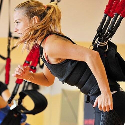 Factory Wholesale Indoor Fitness Hanging 4D Pro Combination Gym Keeep Fit Vitality Belt Yoga Stretch Belt Yoga Exercise Belt