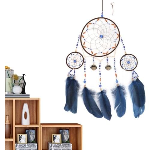 Indian Feather Hanging Arts Girls Room Decor Dreamcatcher Dream Catcher Ornaments Wall Pendant Nordic Wall Decoration
