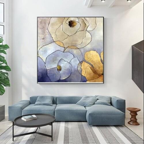 Retro Flowers Canvas Paintings Wall Art Prints Poster Living Room Bedroom Decor Paintings On The Wall Home Decor
