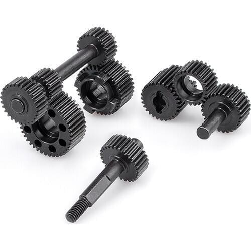 Hardened Steel Transmission Gearbox Gear Set for 1/10 Axial SCX10III AX103007 RC Car Accessories