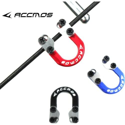 3 Colours Archery D Loop Release D Ring Buckle Rope Arrow U Nock Compound Bow Metal Bowstring Hunting Aid Accessories