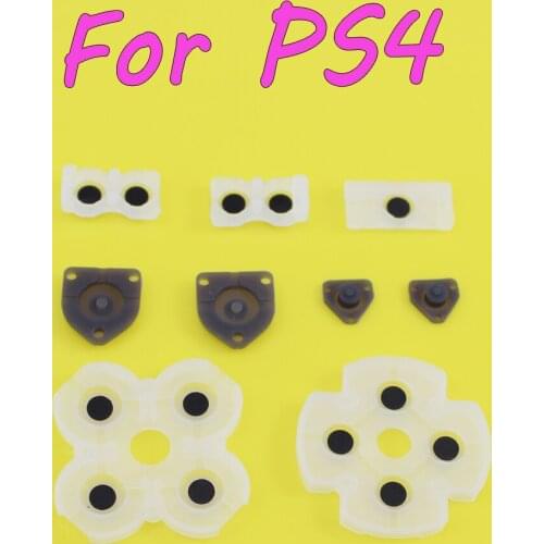 Soft Rubber Replacement Silicone Conductive Adhesive Button Pad keypads for Sony PS4 PlayStation DualShock 4 Controller