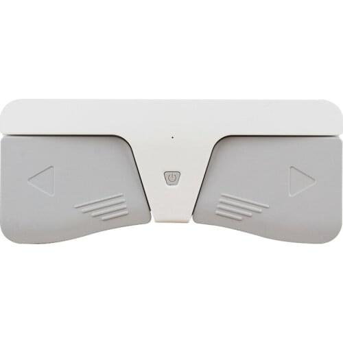 SOLO Bluetooth Foot Pedal Wireless Music Pedal for Guitar Violin Piano Music Sheet Flipping Musical Instrument-White