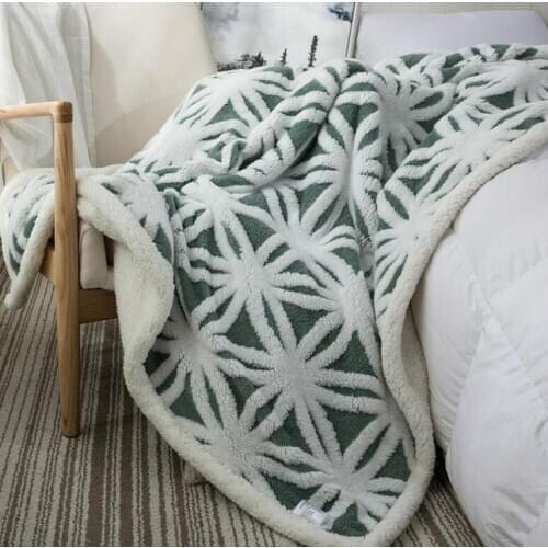 Weighted Flannel Fleece Blanket Winter Adult Soft Thick Sherpa Throw Blanket for Sofa Bed Couch Frazadas Mantas De Cama Cobertor