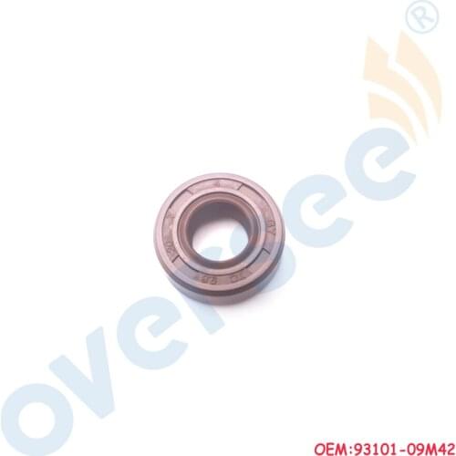 OVRESEE 93101-09M42 Oil Seal 9.8x20x7 For Yamaha Outboard Motor 3HP 6L5