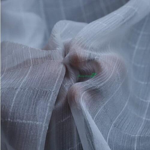 100% Silk chiffon squares are very fashionable, beautiful, white and DIY garments