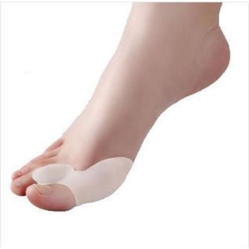 10 pairs Silicone gel toe separator feet care tool thumb valgus bunion shield adjuster pain relief straighten bent toes FT02-10