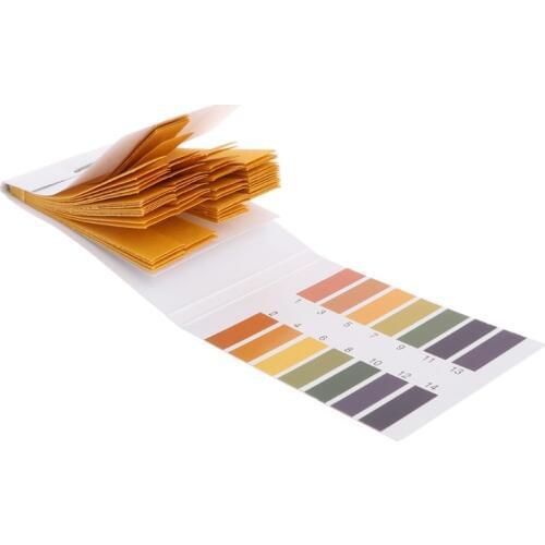 80 Pcs Test Paper 1-14PH Solution Strips Litmus Tool Kit Indicator Aquarium Pond