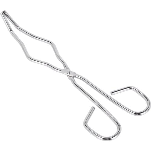 Crucible Tongs Melting Dish Stainless Plier Holder Handle For Melting Pouring Casting Chemical Instruments Lab Supplies 23Cm