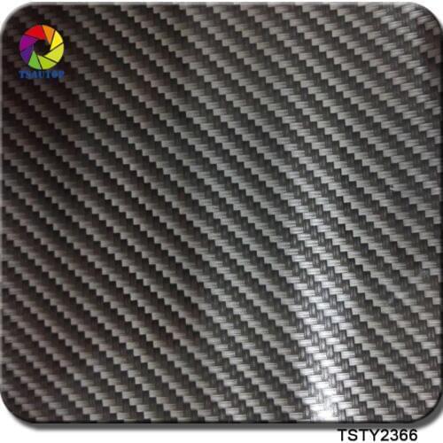TSAUTOP Size 1m x 10m water transfer printing foil hidrografik film carbon fiber aqua dip film WDF2366