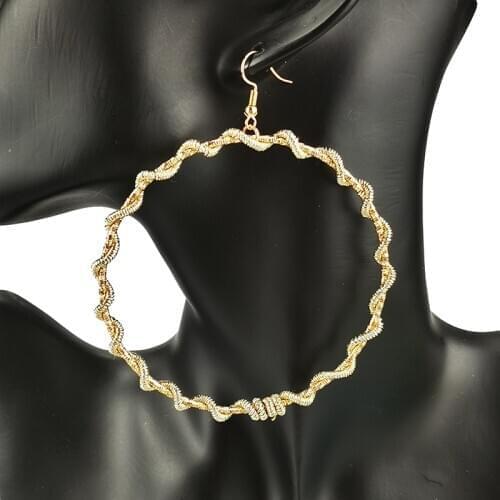 UKEBAY New Big Earrings Handmade Luxury Jewelry For Women Fashion Earrings Drop Earring Gothic Ear Accessories For Party Gifts