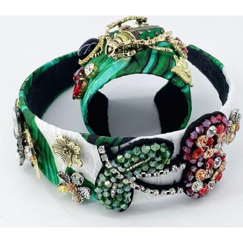 Pearl Headband Tiaras,Crown,Gold Crown ,Hair pins for women,Hair Hoop Big Miraculous Ladybug Hair Ornament