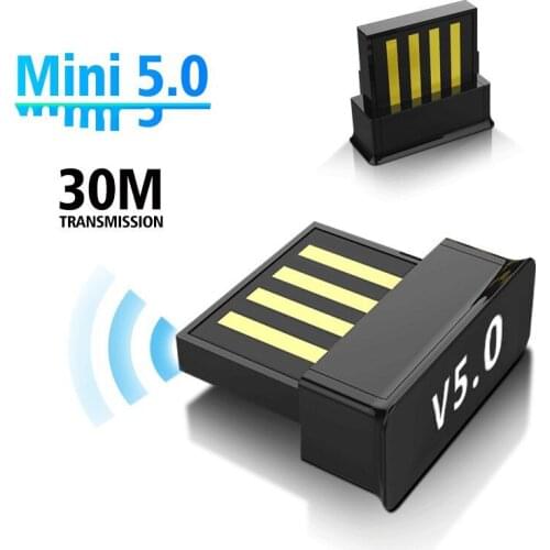 USB Bluetooth-compatible 5.0 Wireless Computer Adapter Audio Receiver Transmitter Dongles Laptop Earphone Mini Sender