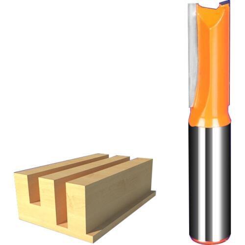 1pcs 1/2*1/2 straght Slotting cutter frazier milling cutter knife for wood tool fresa cnc router bit for wood fresa 9272