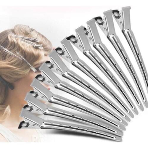 10pcs/lot Professional Salon Stainless Hair Clips Hair Styling Tools DIY Hairdressing Hairpins Barrettes Headwear Accessories