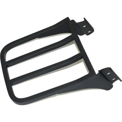 Sissy Bar Backrest Luggage Rack For Harley Sportster XL 04-17 Dyna 06-17 Softail 84-05 FLST FLSTC FLSTSC 06-17 Black Motorcycle