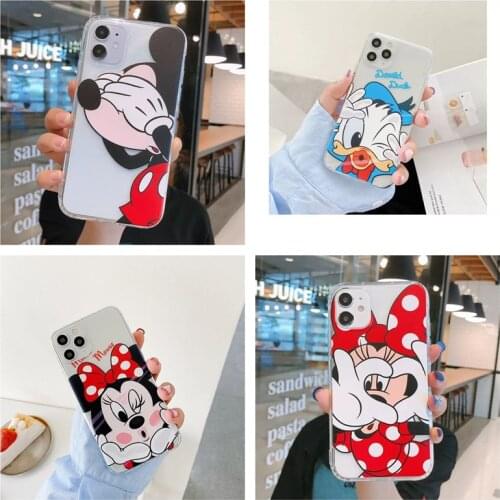 Disney Mickey Phone Case for IPhone 6 6s 6p 6sp 7 7p 8 8p X Xs Xr Xsmax 11 11pro 11promax 12 12mini 12pro 12promax Cartoon
