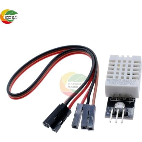 Ziqqucu AM2302 DHT22 digital temperature and humidity sensor module with 3Pin Dupont jumper to replace SHT11 SHT15 for Arduino
