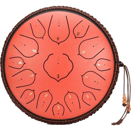 15-tone D-tone ethereal drum, worry-free drum, steel tongue drum, worry-free drum, percussion instrument
