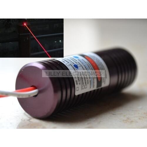 Focusable 300mw 638nm/635nm Orange Red Laser Dot Module 20*58 mm