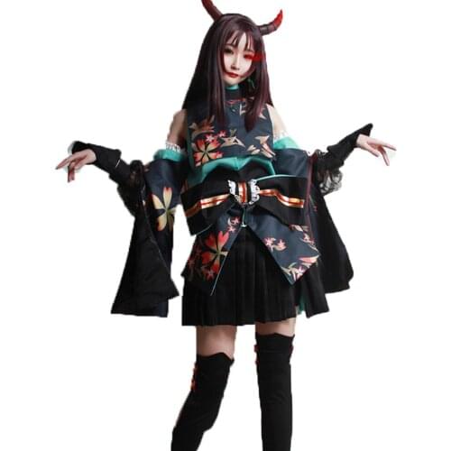 Game Onmyoji SR Kyuuketsuhime KimGame Dress Cosplay Costume for Halloween Christmas Party Masquerade Anime Shows