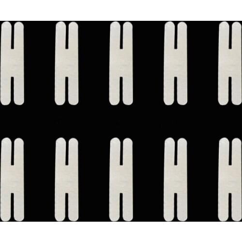 0.2x30x8mm H type Nickel Plated Steel Strap Strip Sheets for 2P 18650 power battery pack spot welding spot welder