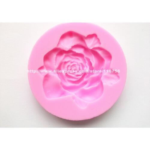 New! Free Shipping Flower Shaped Silicone Mold Cake Decoration Fondant Cake 3D Food Grade Silicone Mould 179
