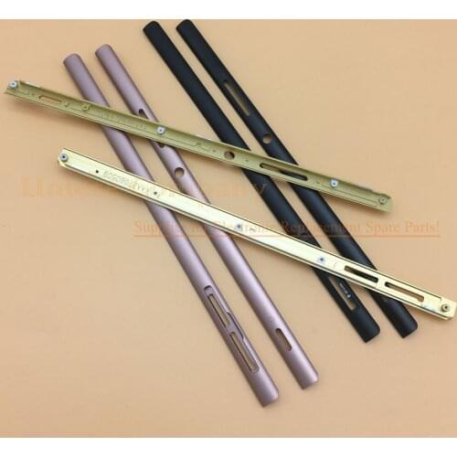 Original Side Rail Stripe Frame Chassis Housing Plate For Sony Xperia XA1 xa1 Ultra Left / Right Middle Frame Bezel Cover Parts