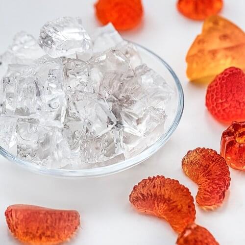 1000g Transparent Jelly Wax Candle Raw Material DIY Crystal Candle Cup Handmade Candle Supplies Candle Making Candle Wax