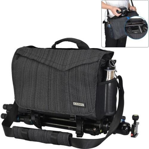 Camera Bag Photography Sling Case DSLR Travel Shoulder Messenger Backpack With Rain Cover for Canon Nikon Sony Drone
