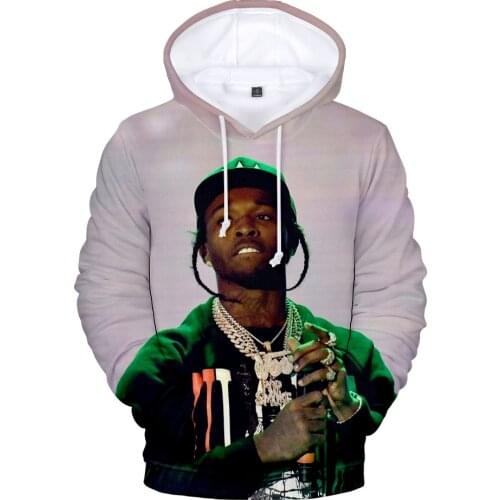 Fashion Personality 3D Hoodies POP SMOKE Sweatshirts Men Women Harajuku Streetwear Pullovers Popular POP SMOKE Clothes Oversized