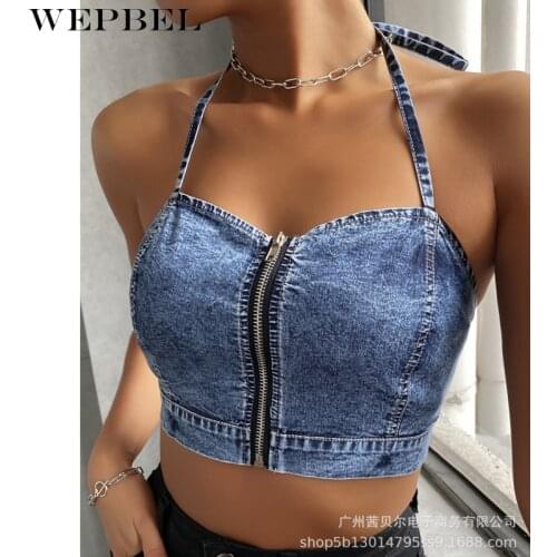 Wepbel Women's Cropped T-shirts