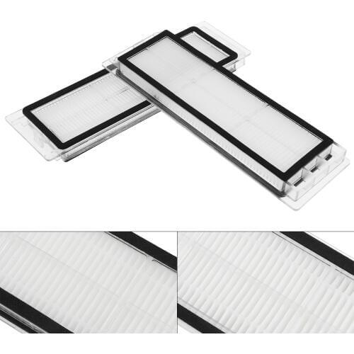 2pcs/set Replacement HEPA Filter Vacuum Cleaner Parts Accessory for XIAOMI MI Roborock Sweeping Robot 1 / 2 Generation