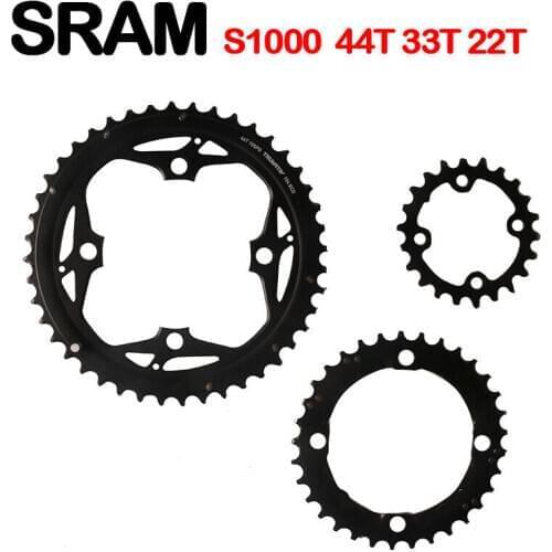 SRAM S1000 GXP Chainring 3x10s 44-33-22T 104bcd MTB Chainring Bike Bicycle 104BCD Mountain Bike Crown Chainwheel Sprocket