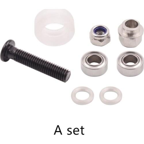 3d printer pulley small V wheel Kit mini for -Slot rail OX CNC Slot solid diameter 16mm 1set