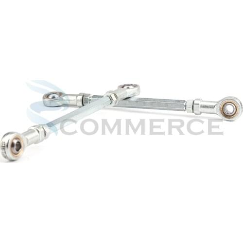 1 pair 150mm/170mm 8mm Steering Tie Rod kit Ball Joint For 49cc Electric Mini Kids ATV Go Kart Buggy Quad Bike Parts