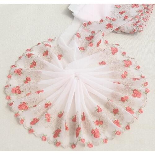 2 Yards Of Delicate Lace Trim High Quality Lace Fabric DIY Crafts Wedding Clothing Lace Ribbon Clothes Accessories