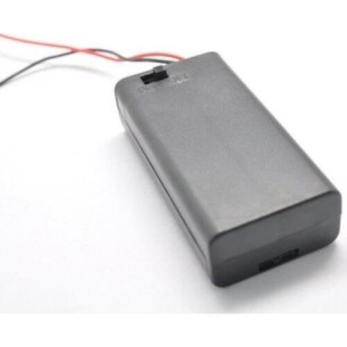 AA battery holder DIY wire AA*1/2/3/4/6/8 battery box with battery housing switch