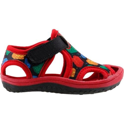 Ayakland Kids Lego Pattern Aqua Male Child Sandals Panduf Shoes