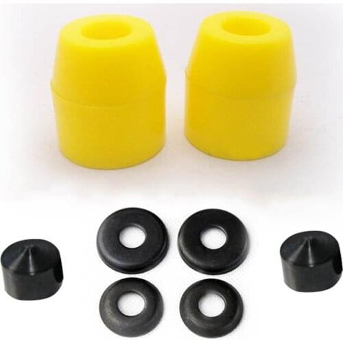 Wear Resistant Skateboard Shock Absorber Rebuild Kit Pivot Cups Bushings Washers for 7-inch Skateboard brackets