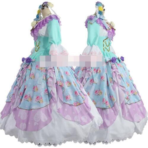 Anime Cosplay Costume Lovelive Ball Dress Minami Kotori Dance Awaken Gorgeous Formal Dress A