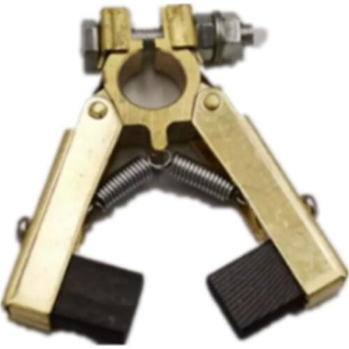 Copper V-shape Carbon Brush Holder for Electric Machinery 6*12*60(L)mm