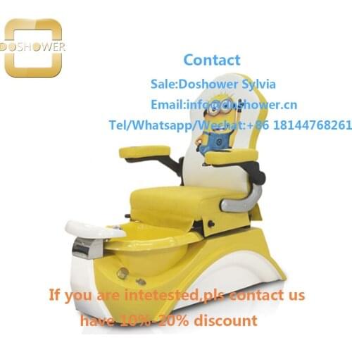 Salon chair set with spa chair modern for child spa pedicure chair