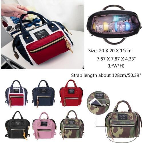 Portable Mini Waterproof Mummy Maternity Backpack Nappy Baby Diaper Handbag Maternity Bags For Mother Handbag Baby Nappy Bag